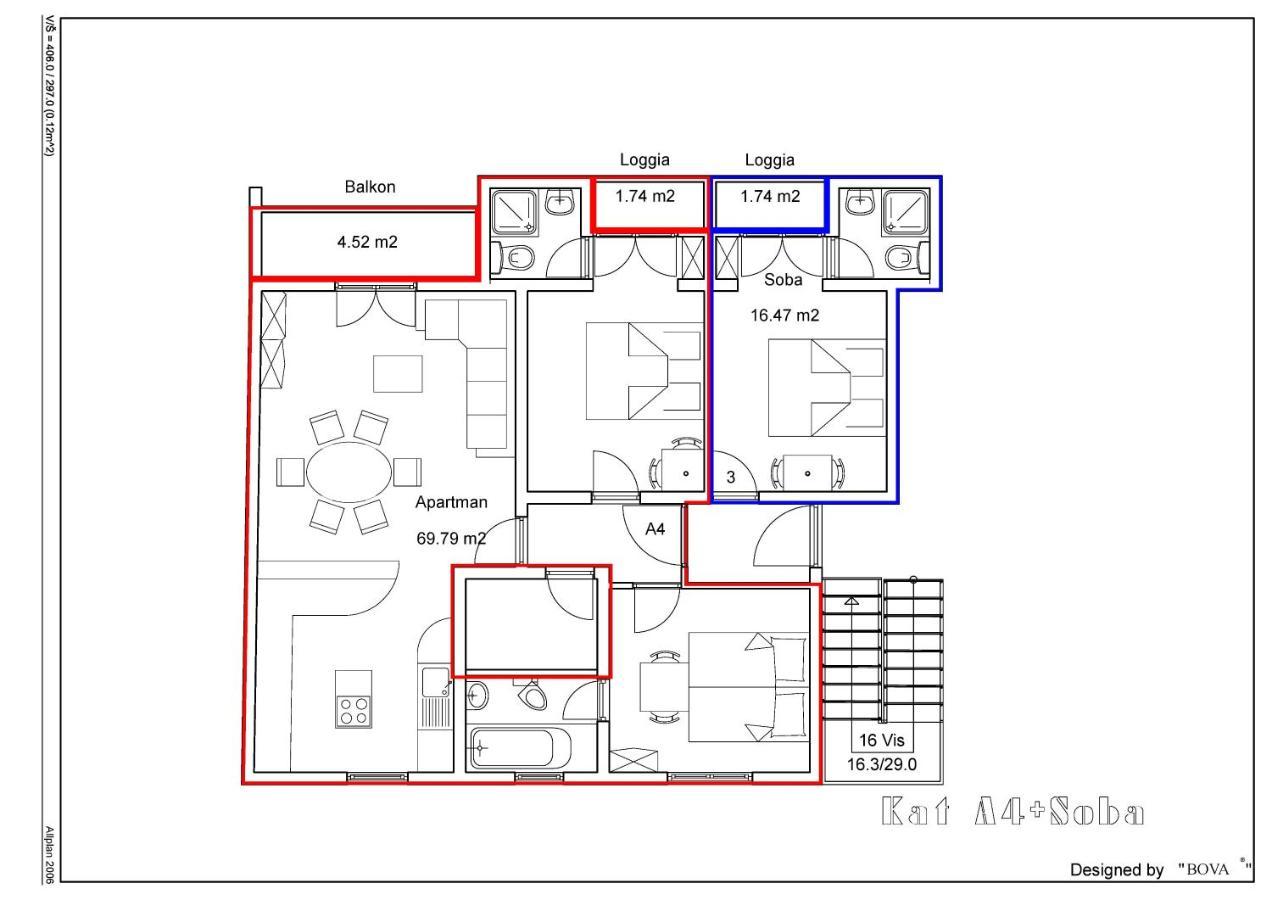 Apartments And Rooms Bova Башка Екстер'єр фото